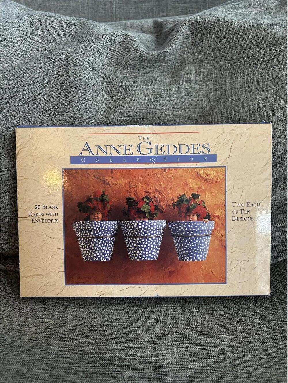 The Anne Geddes Collection 16 Blank Cards With 16 Envelopes Vintage